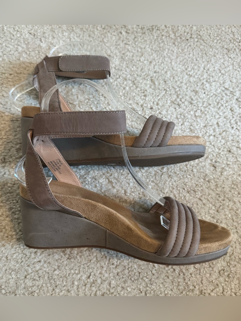 Lucky Brand Kellio‎ Wedge Ankle Strap Sandals